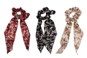 Donegal  Gumka do włosów scrunchie apaszka - 1szt