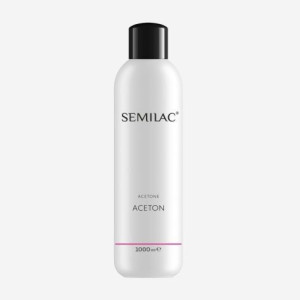 SEMILAC Aceton do zmywania lakieru hybrydowego 1000ml