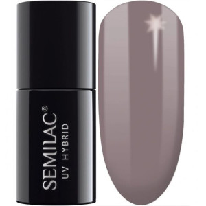 SEMILAC Lakier hybrydowy 017 Grey - 7 ml