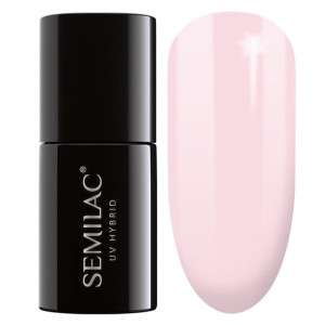 SEMILAC Lakier hybrydowy 052 Pink Opal - TRANSPARENTNY - 7 ml