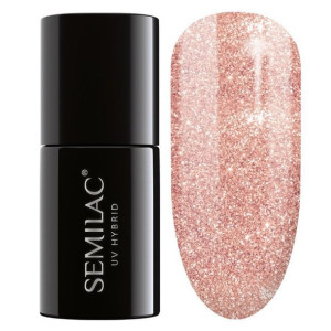 SEMILAC Lakier hybrydowy 094 Pink Gold - 7 ml