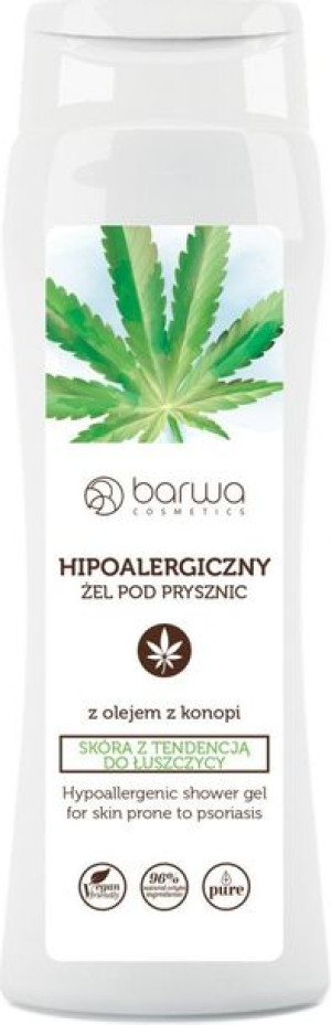 BARWA Hipoalergiczna Żel pod prysznic do skóry z tendencją do łuszczycy - z