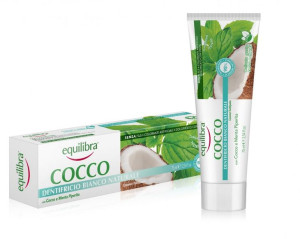 Equilibra Oral Care Kokosowa Pasta do zębów - naturalna biel 75ml