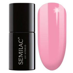 SEMILAC Lakier hybrydowy 060 Bubblegum Pink - 7 ml