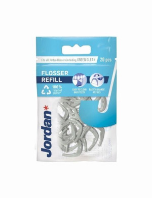 Jordan Nici dentystyczne Flosser 3w1 - zapas 1op.-20szt