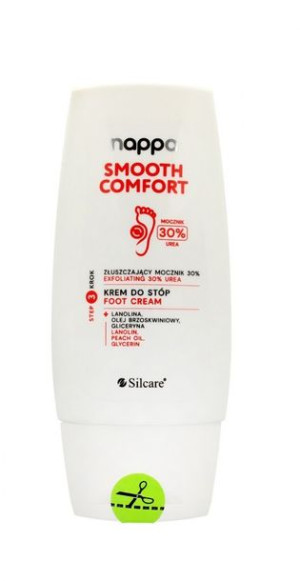 Silcare Nappa Soft Comfort Krem do stóp - złuszczający mocznik 30% 100ml