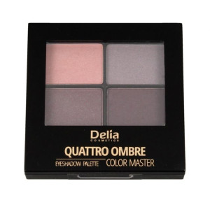 Delia Cosmetics Color Master Cienie do powiek Quattro Ombre nr 402 Tasty 1o