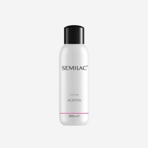 SEMILAC Aceton do zmywania lakieru hybrydowego 500ml