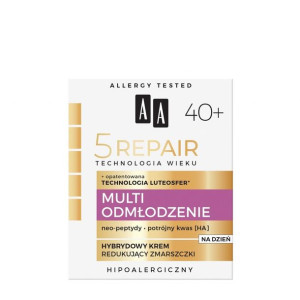 AA Technologia Wieku 5 Repair 40+ Multi Odmłodzenie Hybrydowy Krem redukują