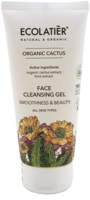 ECOLATIER Organic Cactus Żel do twarzy oczyszczający - każdy rodzaj cery 10