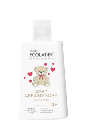 ECOLATIER BABY Kremowe mydło dla niemowląt Delikatna pielęgnacja 0+ 250 ml