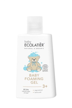 ECOLATIER BABY Pieniący się żel dla niemowląt 3+ 250 ml