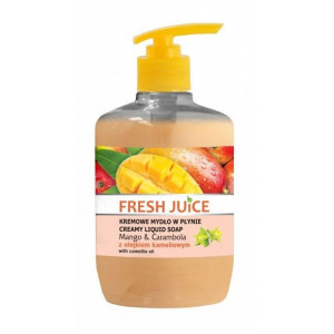 Fresh Juice Kremowe Mydło w płynie Mango & Carambola z olejkiem kameliowym