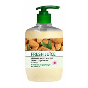 Fresh Juice Kremowe Mydło w płynie Almond z olejkiem migdałowym 460ml