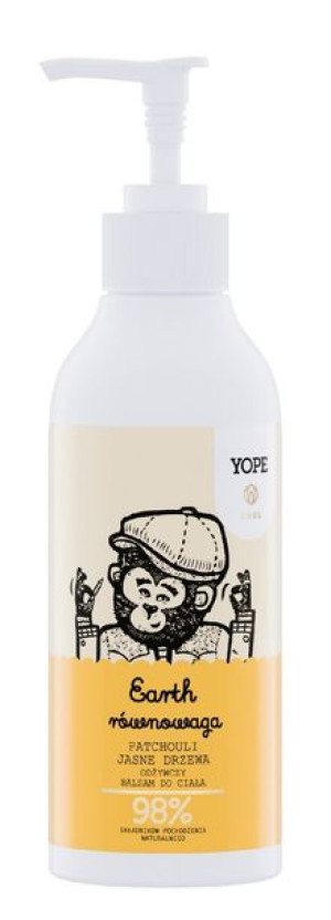 YOPE Odżywczy Balsam do ciała Earth równowaga - Patchouli i Jasne Drzewa 30