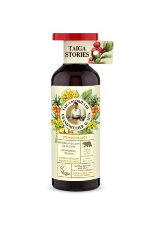 GRANDMOTHER AGAFIA Taiga Stories Naturalny Balsam do włosów Wzmocnienie i E