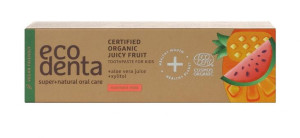 ECODENTA Certyfikowana Pasta do zębów dla dzieci - owocowa 75ml