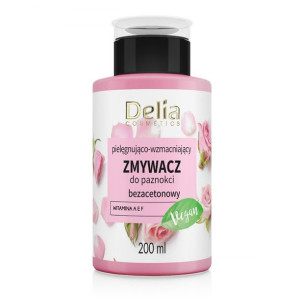 Delia Cosmetics Vege Zmywacz do paznokci wzmacniająco-pielęgnujący bez acet