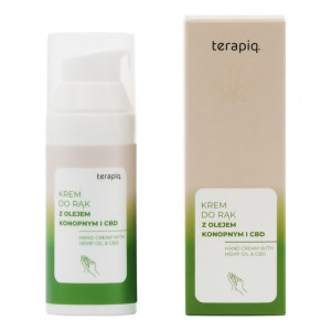 Terapiq.CBD Krem do rąk z olejem konopnym i CBD 50ml