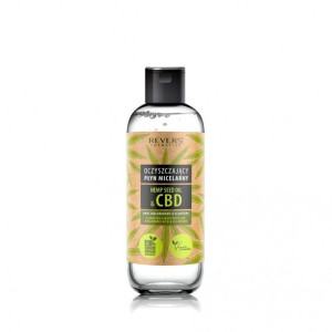 REVERS Hemp Seed Oil&CBD Oczyszczający Płyn micelarny z olejem konopnym 500