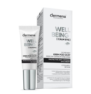 Dermena Professional Well Being Ochronny Krem pod oczy przeciw oznakom zmęc