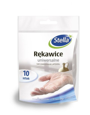 STELLA Rękawice uniwersalne - bez lateksu 1op.-10szt