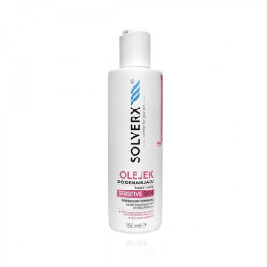 SOLVERX Sensitive Skin Olejek do demakijażu twarzy i oczu do cery wrażliwej