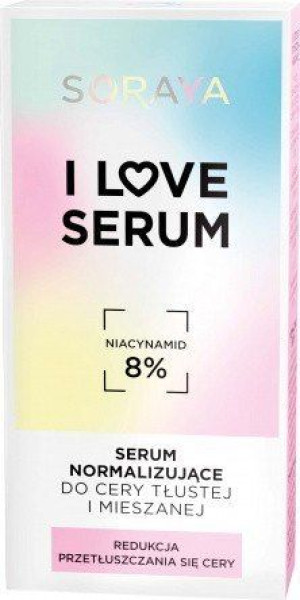Soraya I Love Serum normalizujące do cery mieszanej i tłustej 30ml