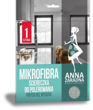 ANNA ZARADNA Mikrofibra ściereczka do polerowania - 1 szt.