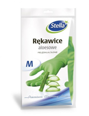 STELLA Rękawice aloesowe rozmiar M - 1 para