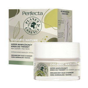 Perfecta Organic Nature Hiper Nawilżający Krem na dzień i na noc - Organicz