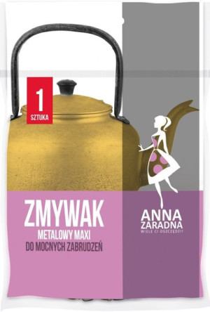 ANNA ZARADNA Zmywak metalowy MAXI 1 szt.