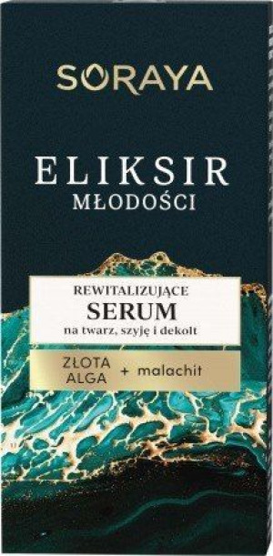 Soraya Eliksir Młodości Rewitalizujące Serum na twarz,szyję i dekolt 30ml