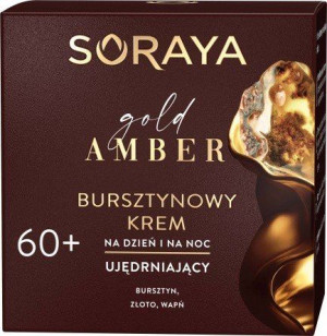Soraya Gold Amber 60+ Bursztynowy Krem ujędrniający na dzień i noc 50ml