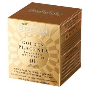 Bielenda Golden Placenta 40+ Nawilżająco - Wygładzający Krem przeciwzmarszc