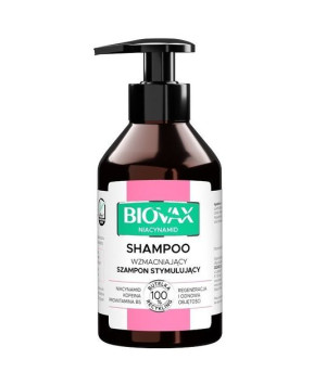 L`BIOTICA Biovax Niacynamid Wzmacniający Szampon stymulujący z niacynamidem