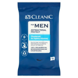 Cleanic for Men Chusteczki do higieny intymnej dla mężczyzn Antibacterial P