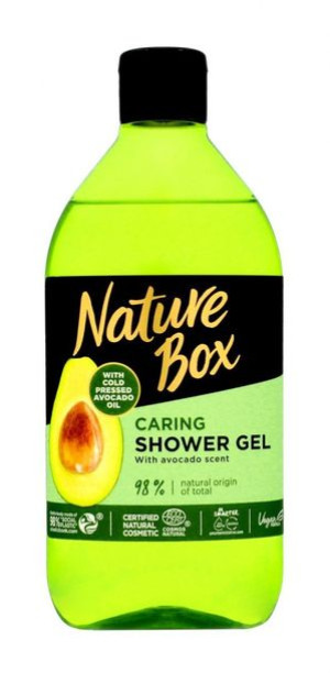 Nature Box Avocado Oil Żel pod prysznic pielęgnujący 385ml