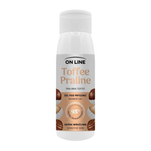 On Line Żel pod prysznic Toffee Praline do skóry wrażliwej 400ml