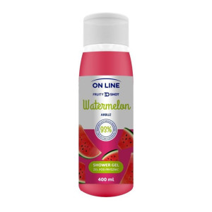 On Line Fruity Shot Żel pod prysznic Watermelon (Arbuz) 400ml