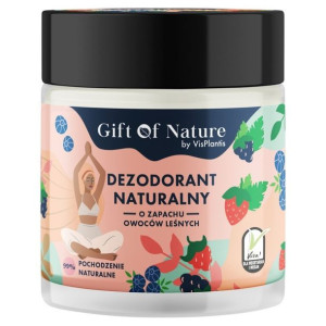 Vis Plantis Gift of Nature Dezodorant naturalny w kremie - zapach owoców le