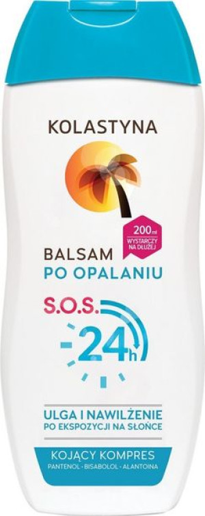 Kolastyna Opalanie Balsam po opalaniu S.O.S - 24H Ulga i Nawilżanie 200ml