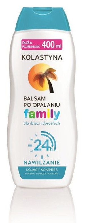 Kolastyna Opalanie Balsam po opalaniu Family dla dzieci i dorosłych 400ml
