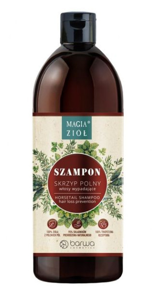 BARWA Magia Ziół Szampon Skrzyp Polny - do włosów wypadających 450ml
