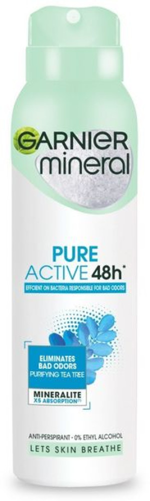 Garnier Mineral Dezodorant spray Pure Active 48h - Efficient On Bacteria 15