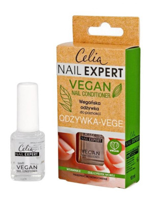 Celia Nail Expert Wegańska Odżywka do paznokci 10ml