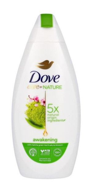 Dove Care By Nature Żel pod prysznic Awakening - Matcha Green Tea & Sakura