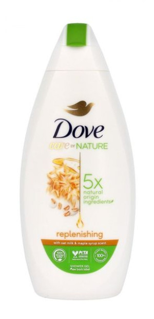 Dove Care By Nature Żel pod prysznic Replenishing - Oat Milk & Maple Syrup