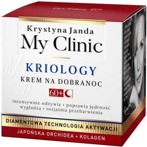 JANDA My Clinic Kriology 60+ Krem na dobranoc - Japońska Orchidea & Kolagen