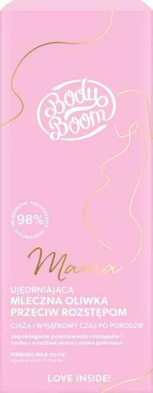 Body Boom Mama Ujędrniająca Mleczna Oliwka przeciw rozstępom 90g